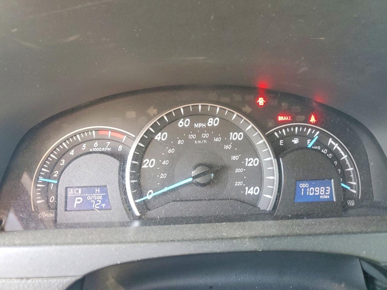 2012 TOYOTA CAMRY
