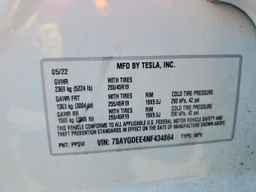2022 TESLA MODEL Y