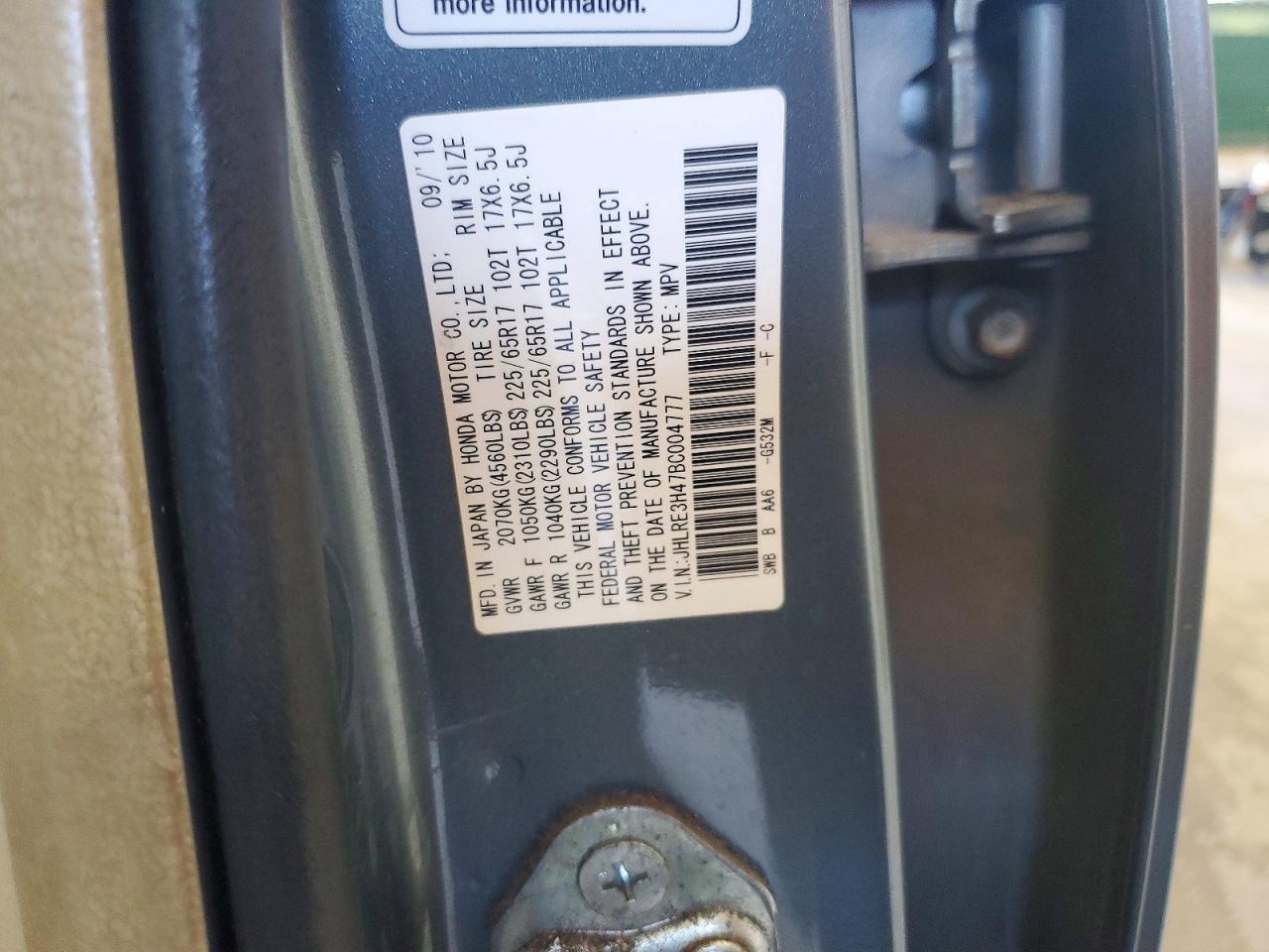2011 HONDA CR-V