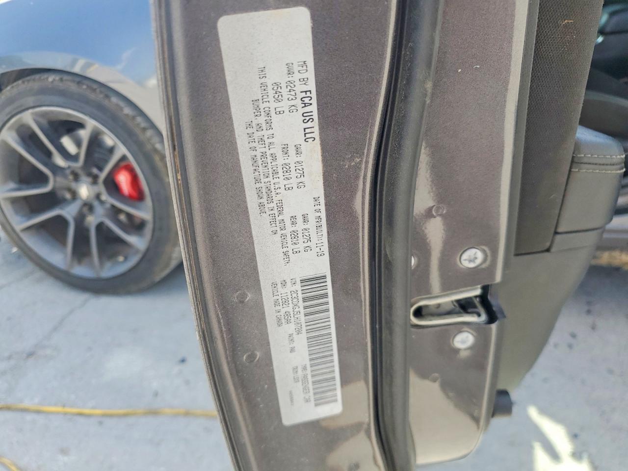 2020 DODGE CHARGER