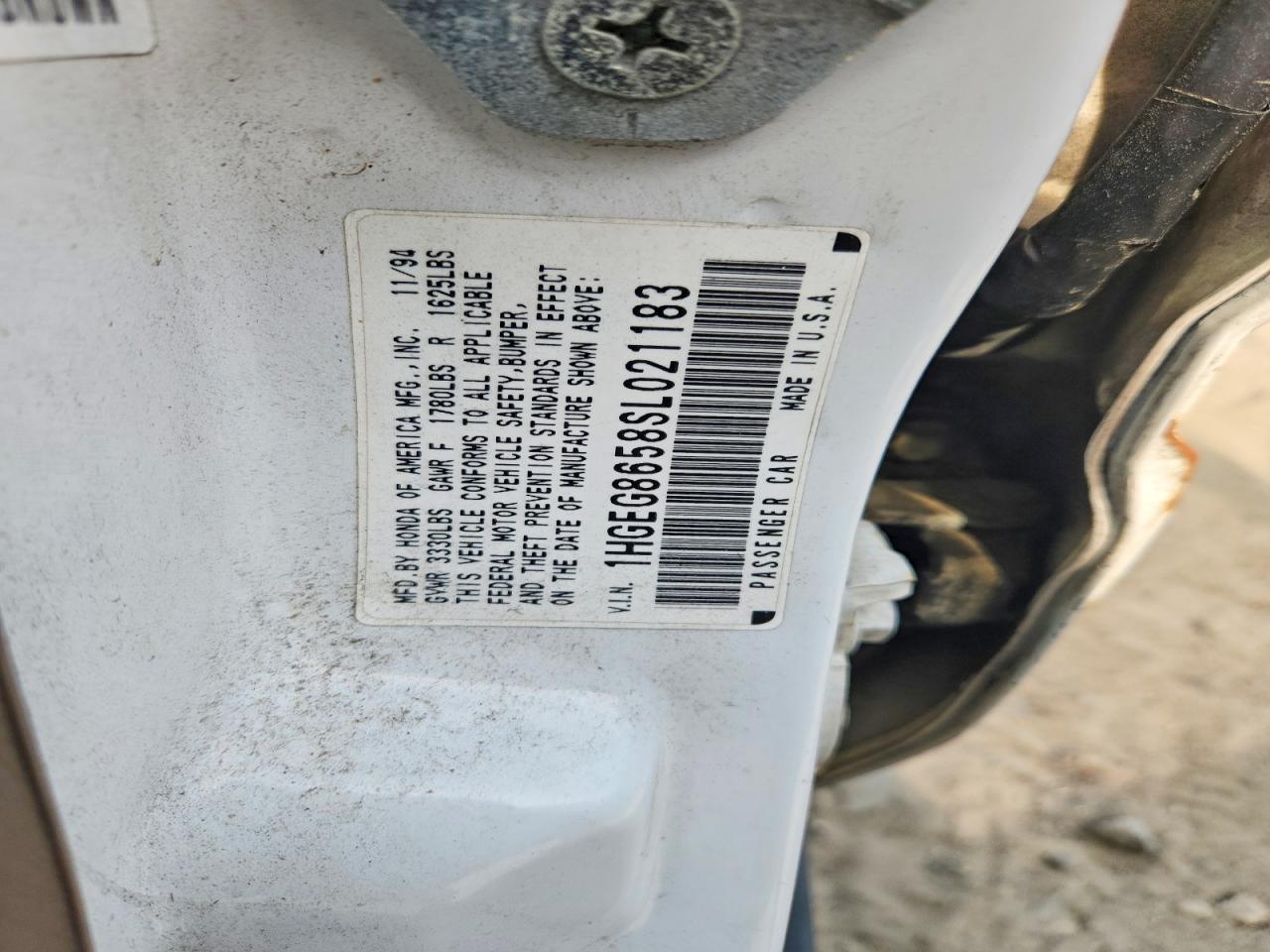 1995 HONDA CIVIC