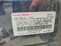2011 MITSUBISHI LANCER