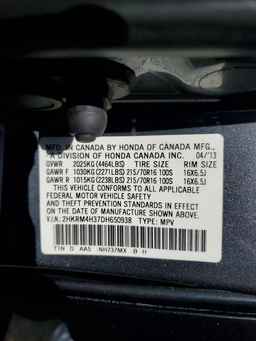 2013 HONDA CR-V
