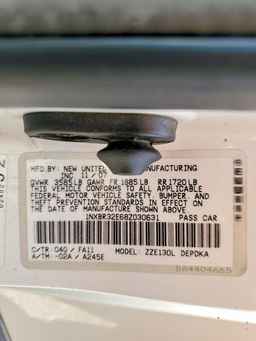 2008 TOYOTA COROLLA
