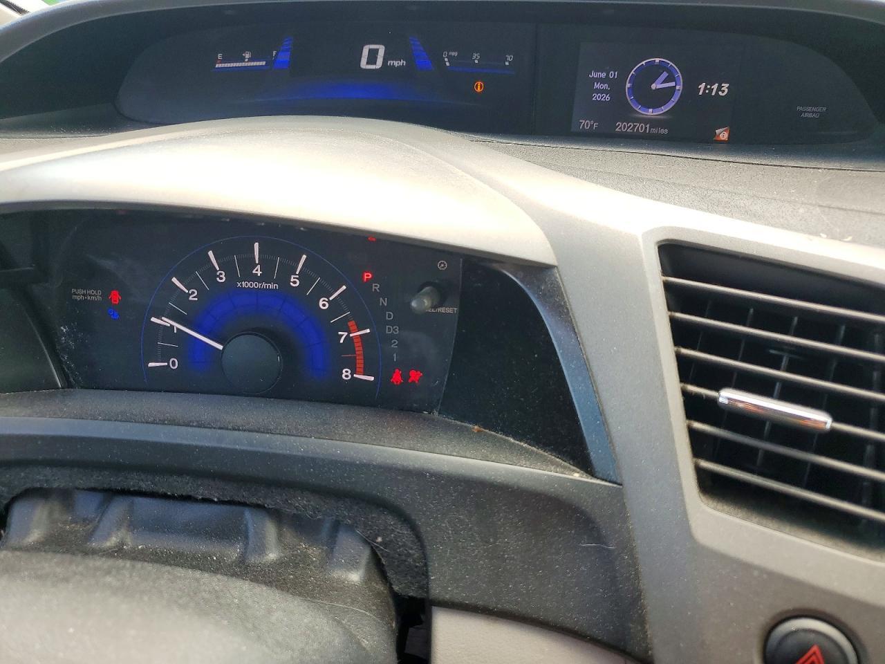 2012 HONDA CIVIC