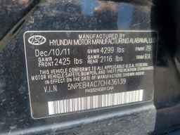 2012 HYUNDAI SONATA