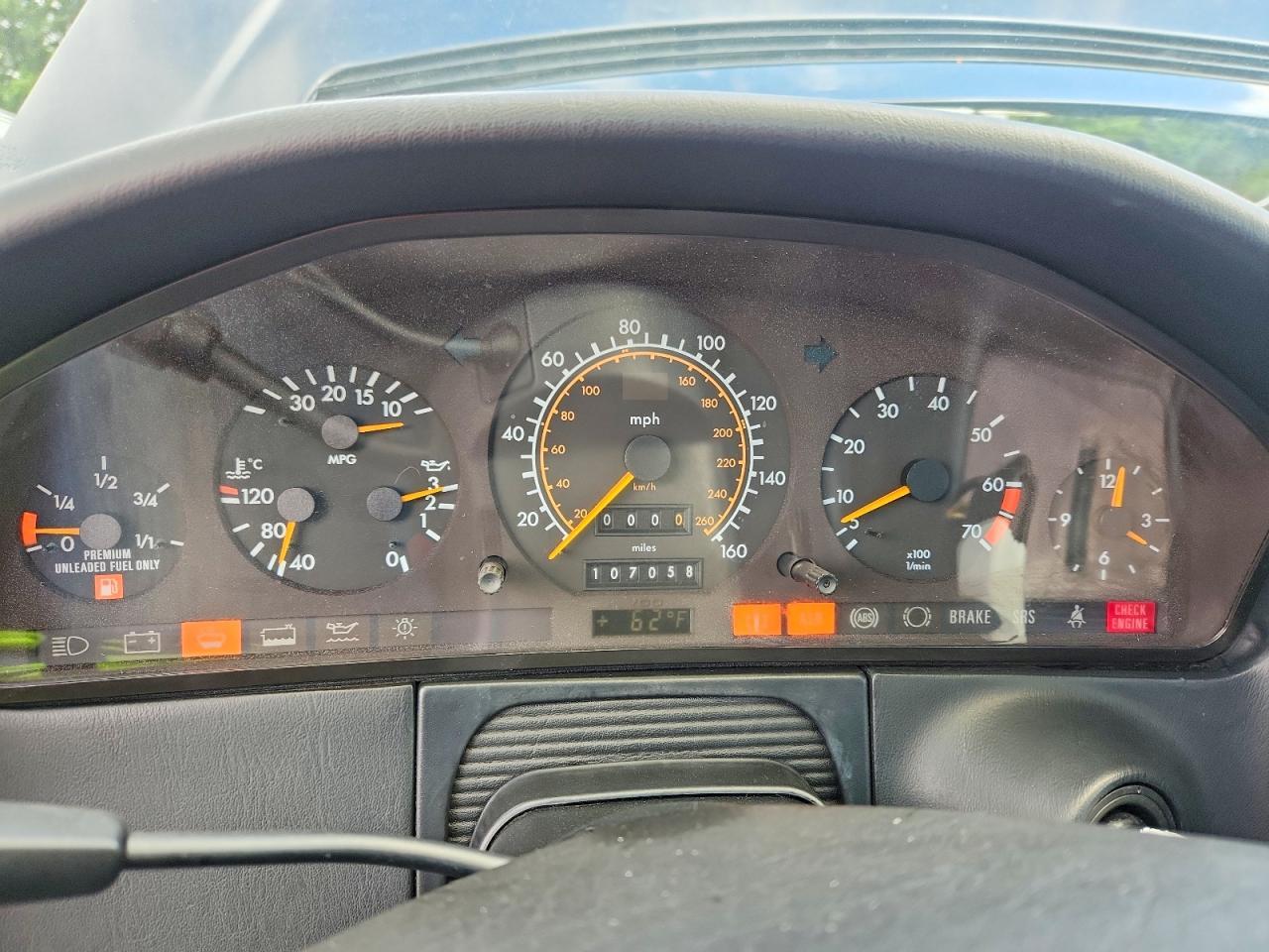 1993 MERCEDES-BENZ 600