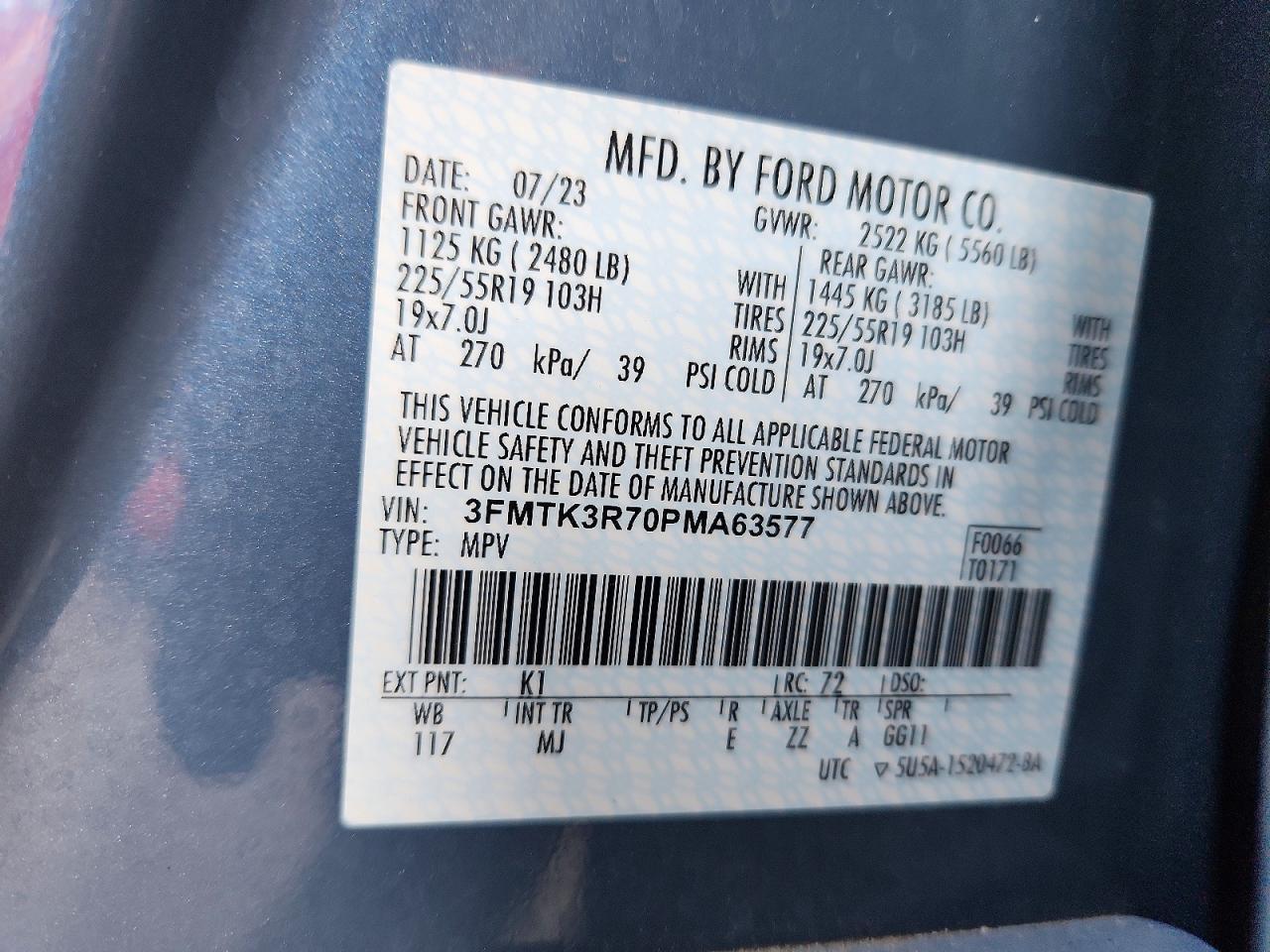2023 FORD Mustang Mach-E