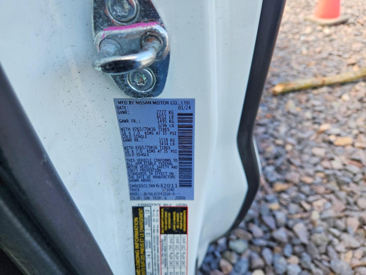 2024 NISSAN Frontier