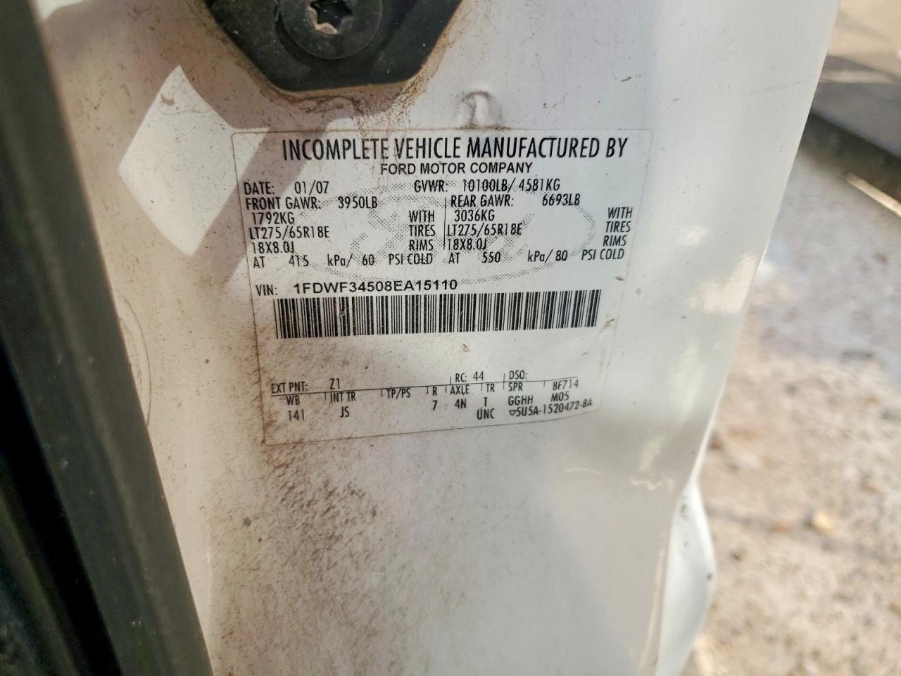 2008 FORD F-350