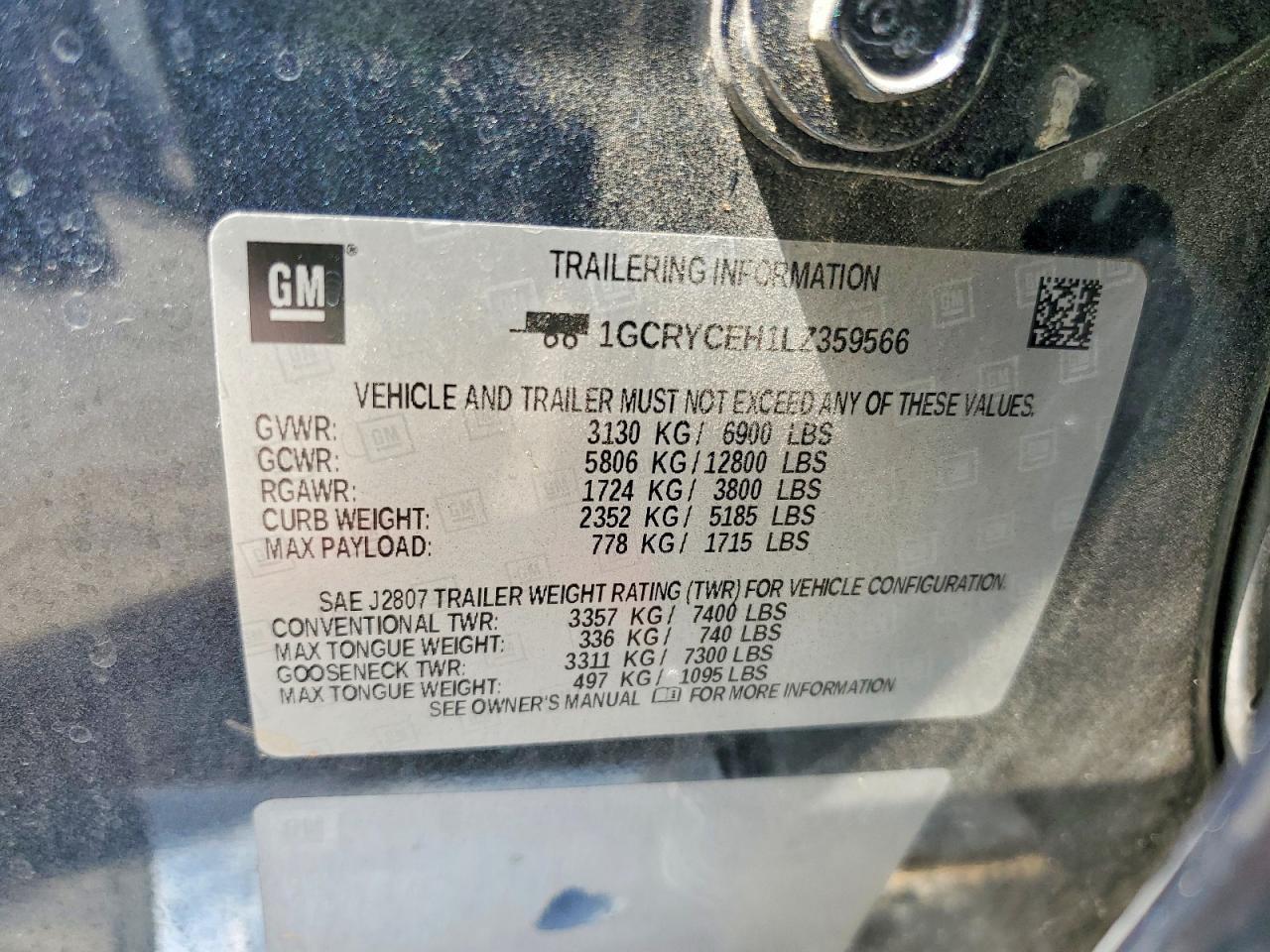 2020 CHEVROLET Silverado
