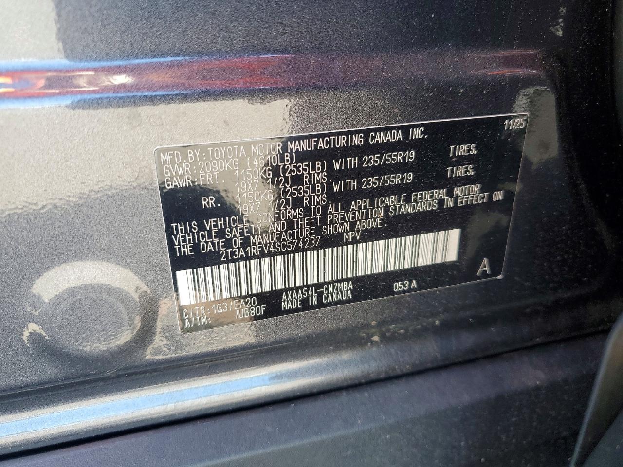 2025 TOYOTA RAV4