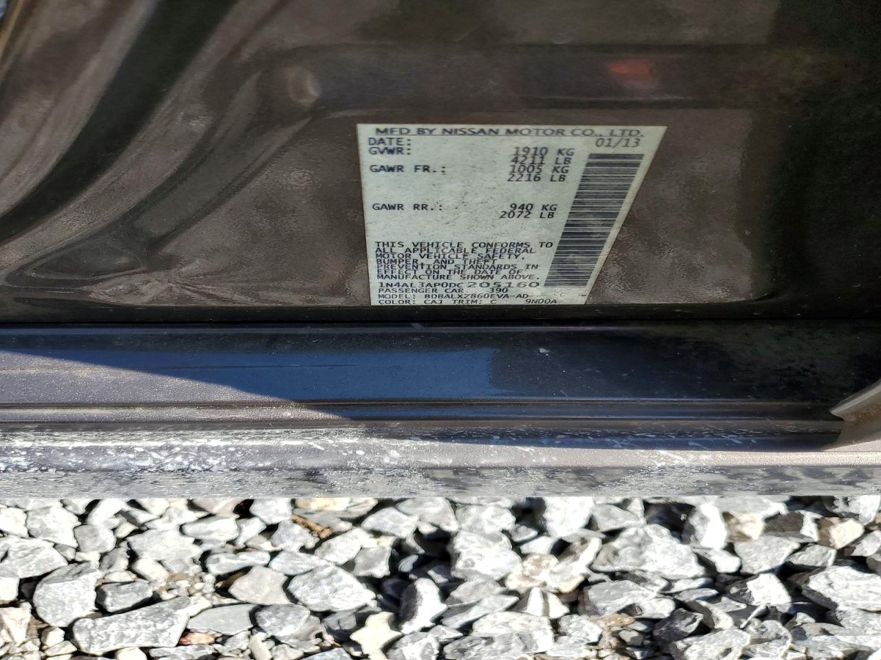 2013 NISSAN ALTIMA