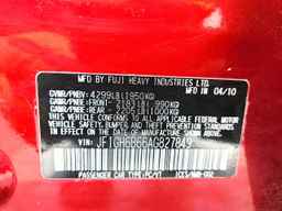 2010 SUBARU IMPREZA