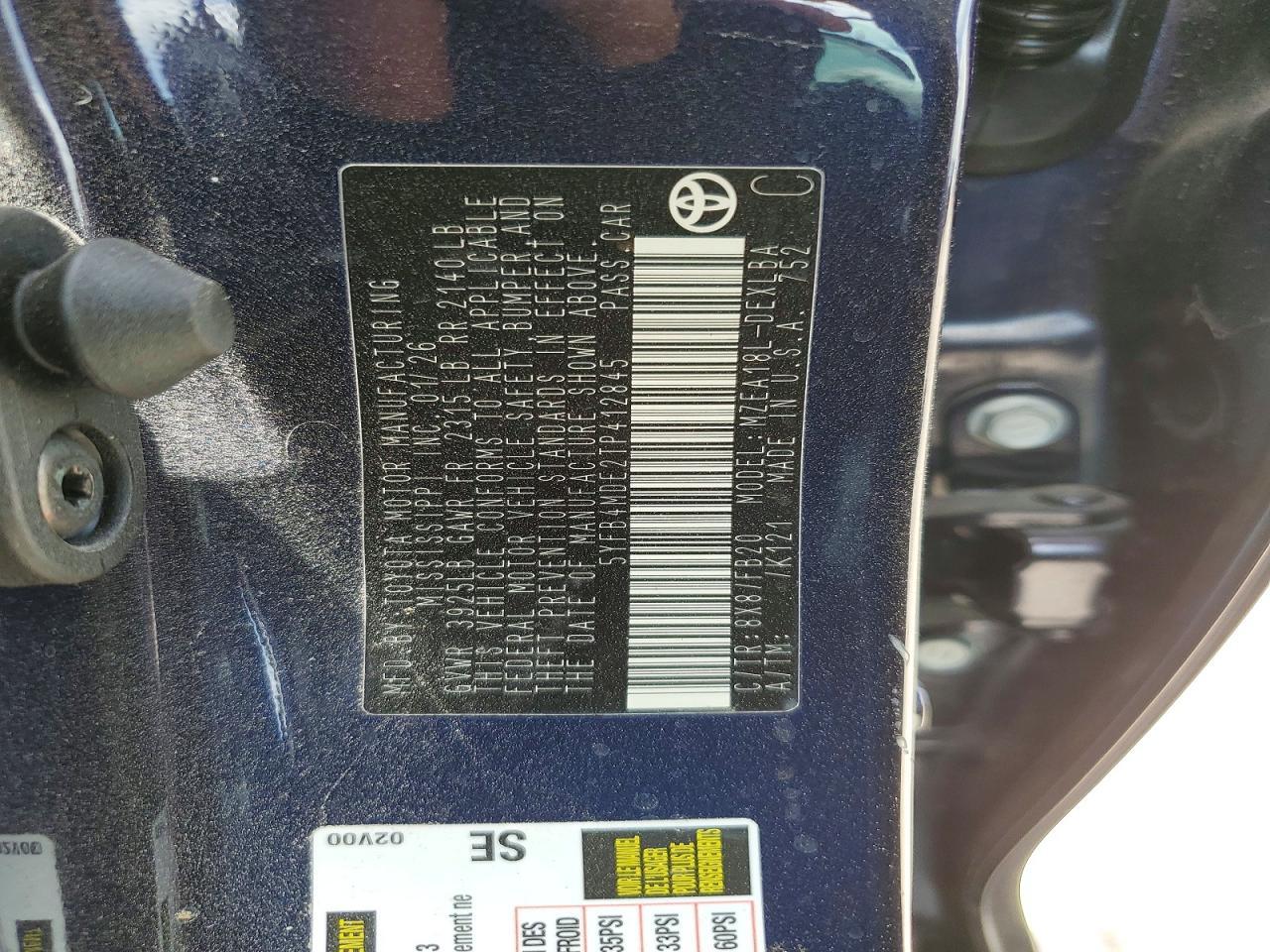 2026 TOYOTA COROLLA