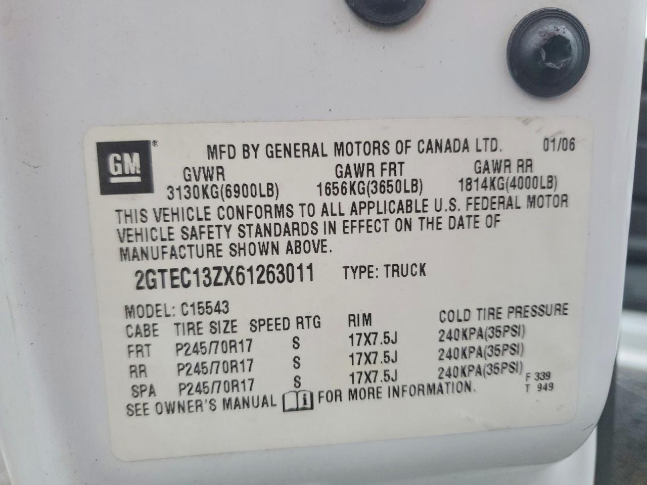 2006 GMC Sierra