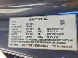 2022 TESLA MODEL 3