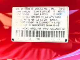 2007 HONDA ACCORD