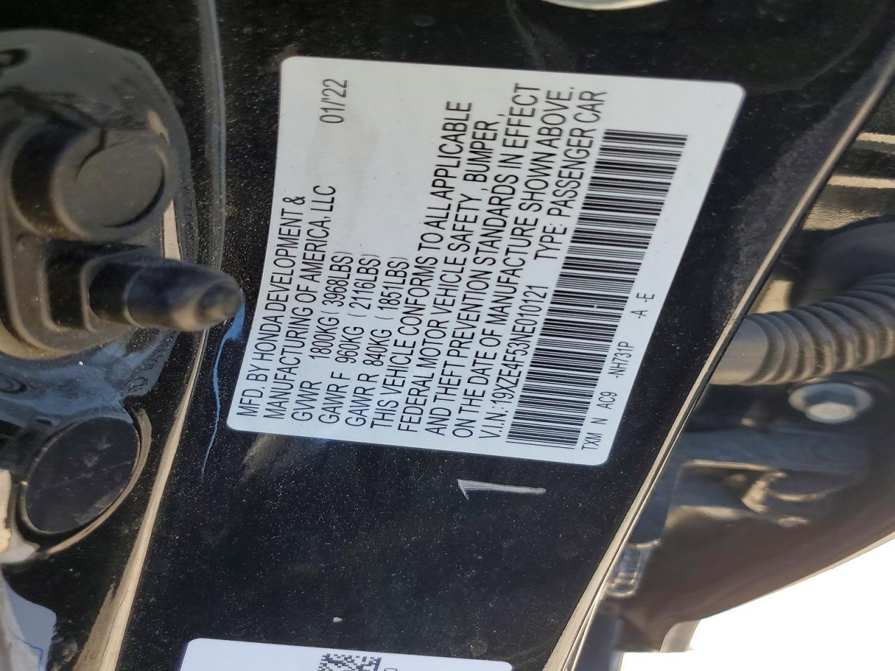 2022 HONDA Insight