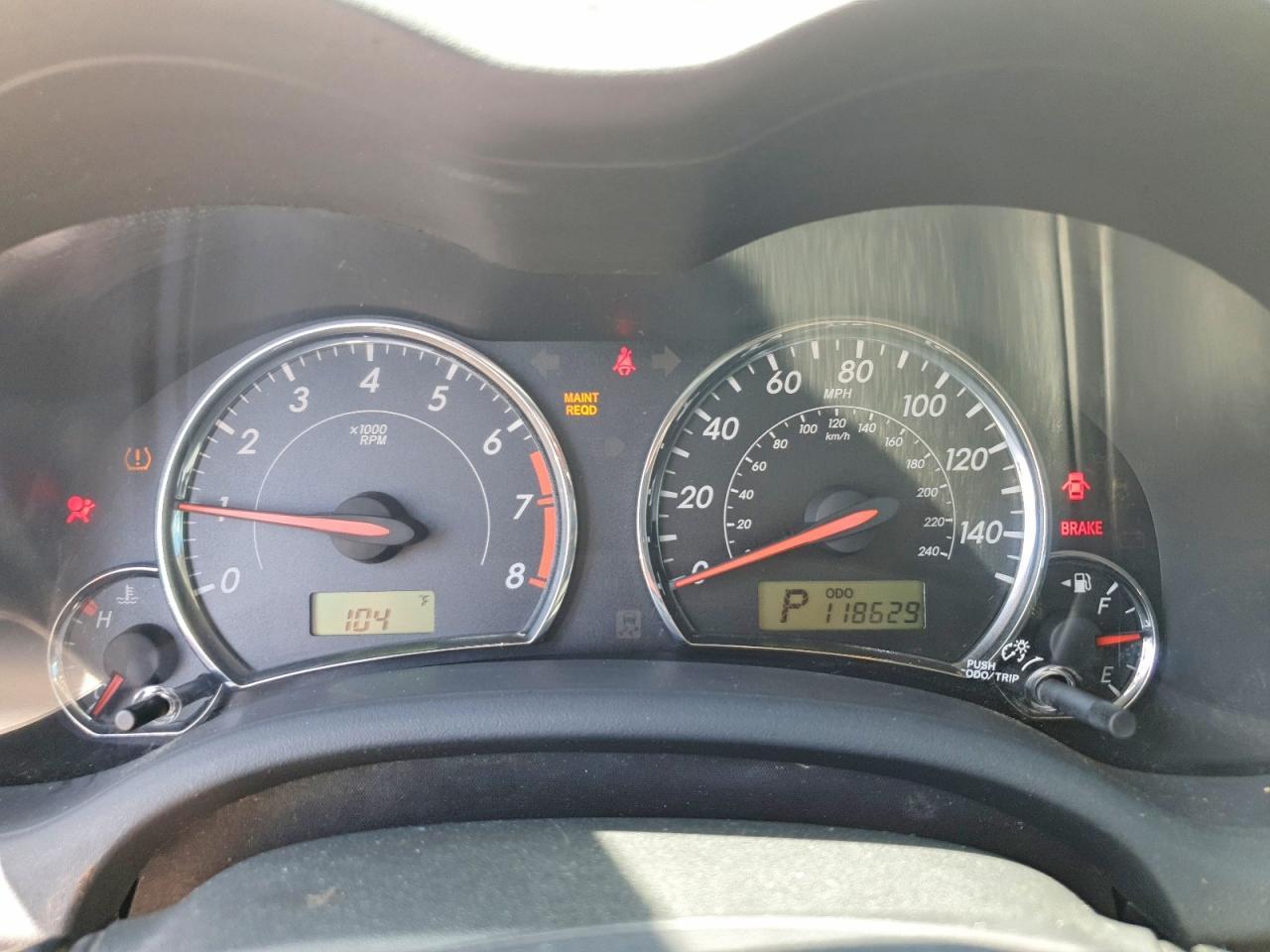 2012 TOYOTA COROLLA