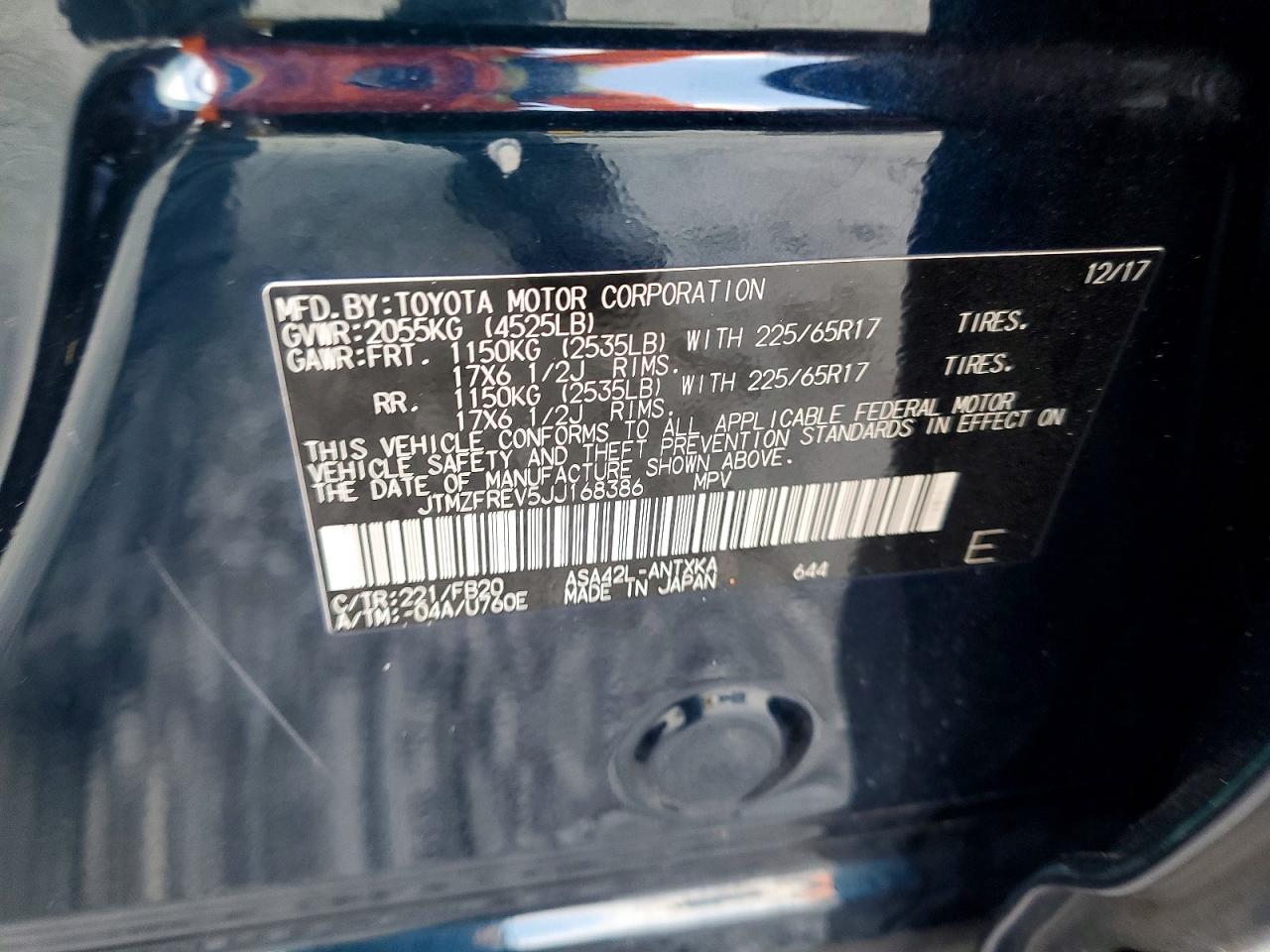 2018 TOYOTA RAV4