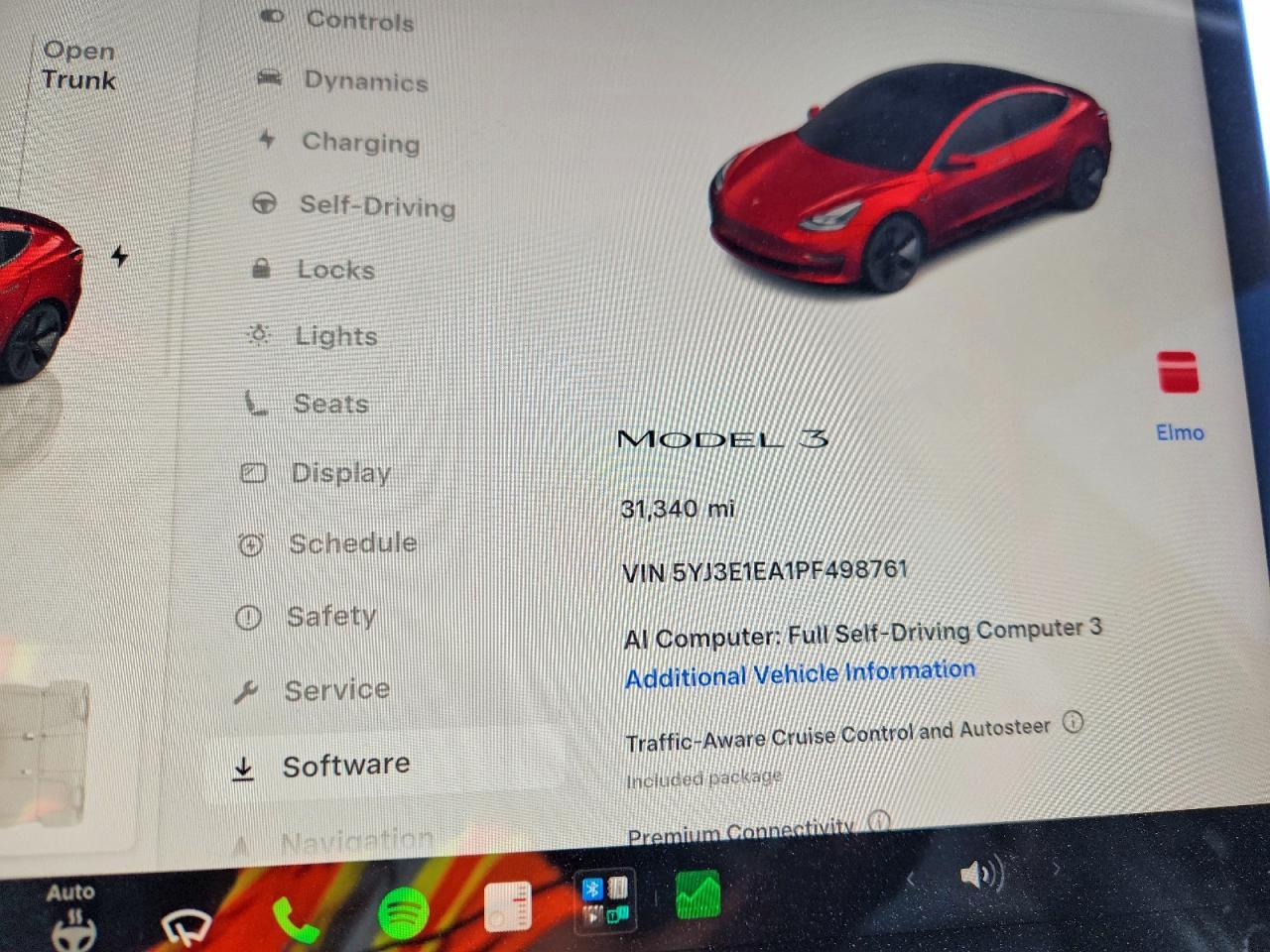2023 TESLA MODEL 3
