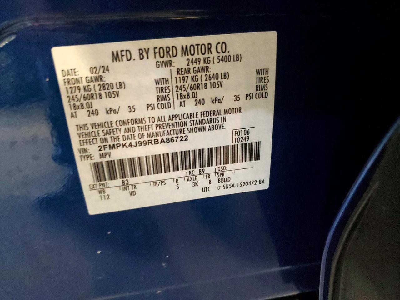 2024 FORD EDGE