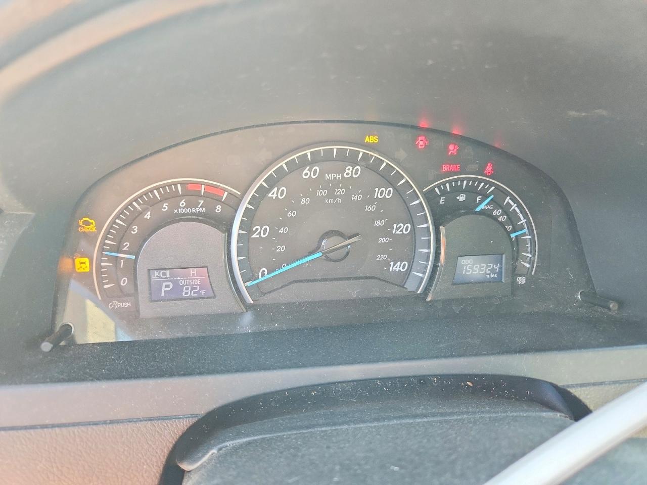 2012 TOYOTA CAMRY