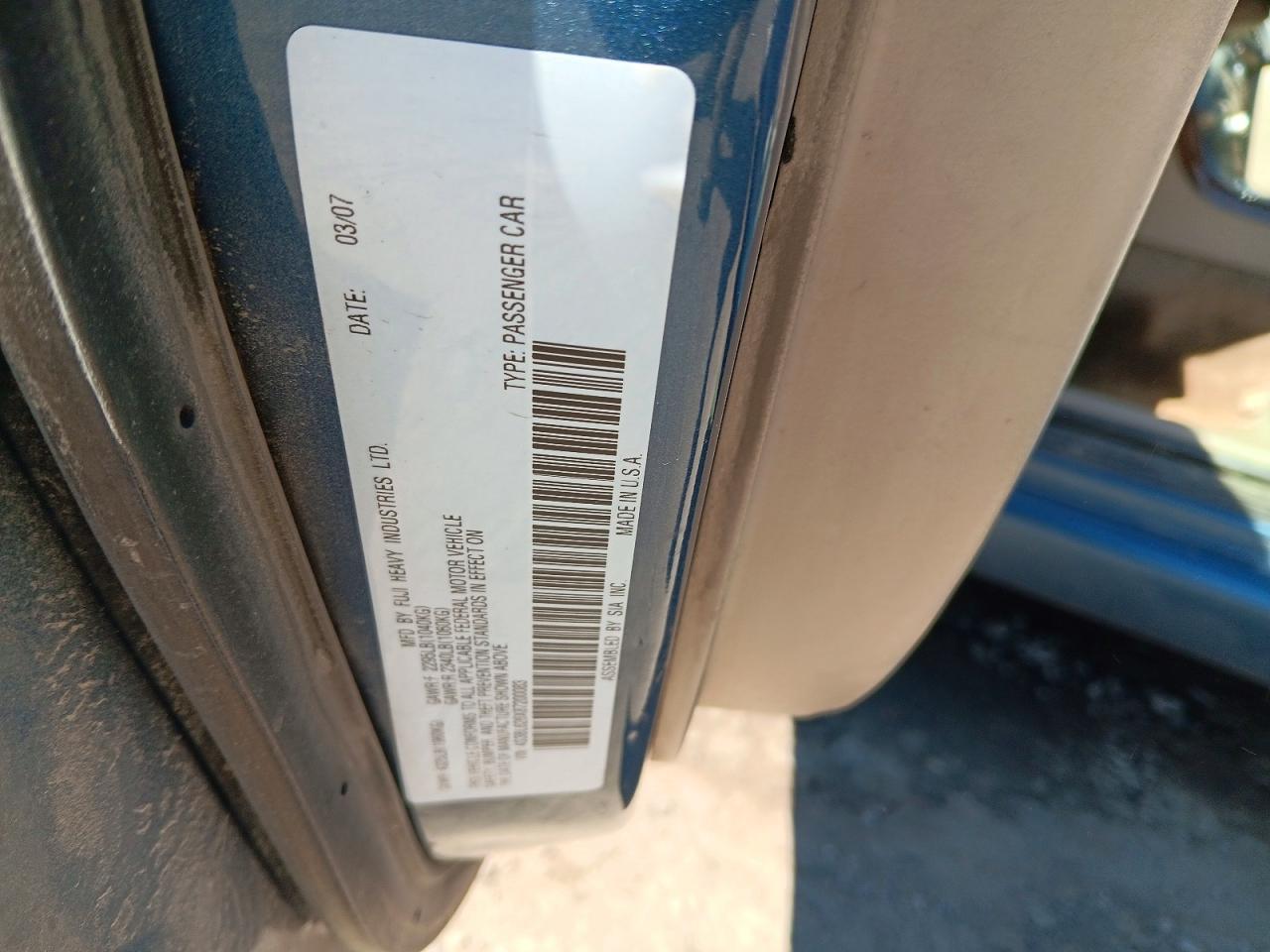 2008 SUBARU Legacy