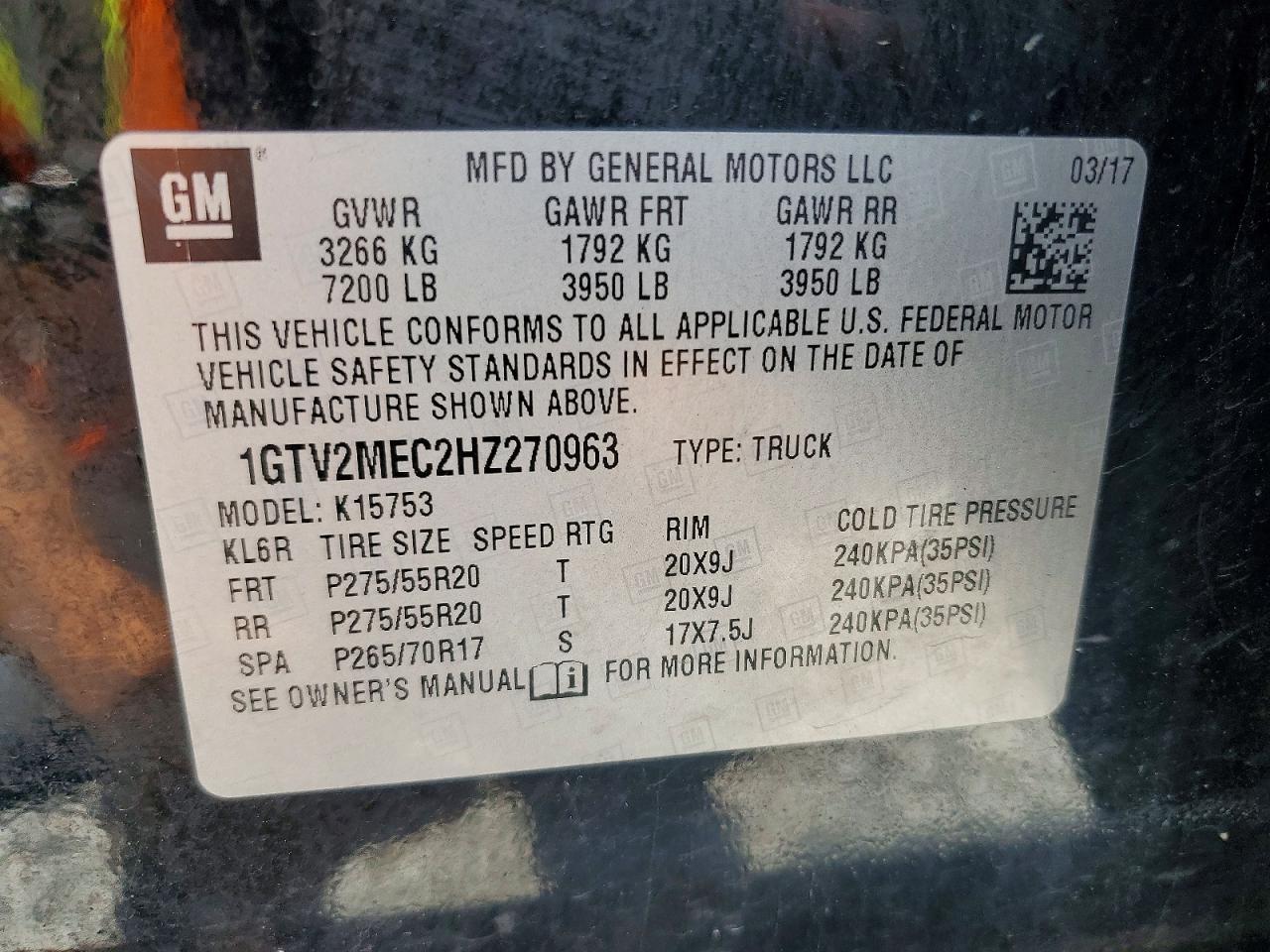 2017 GMC Sierra
