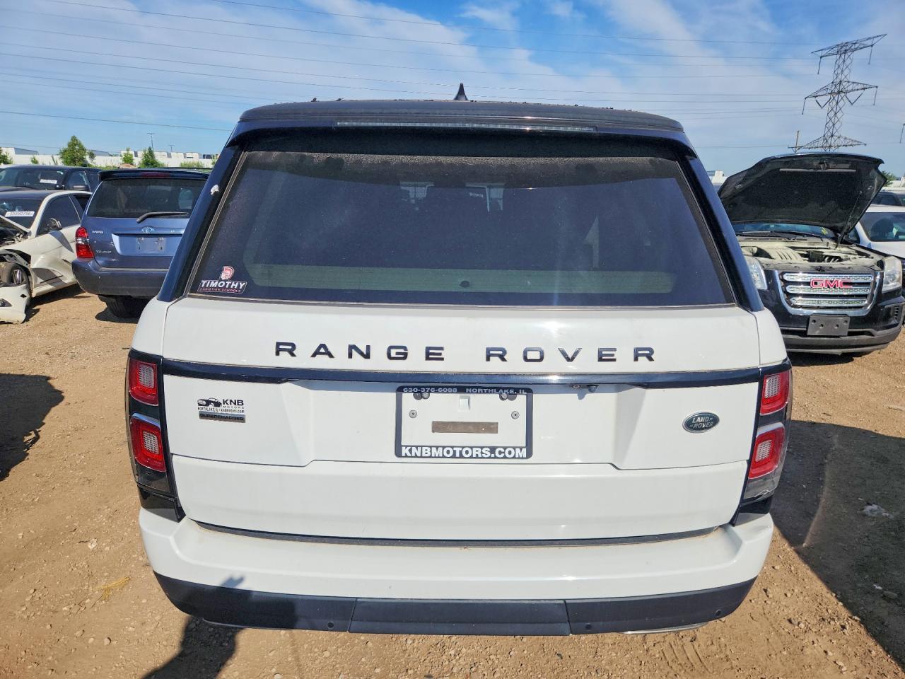 2019 LAND ROVER RANGE ROVER