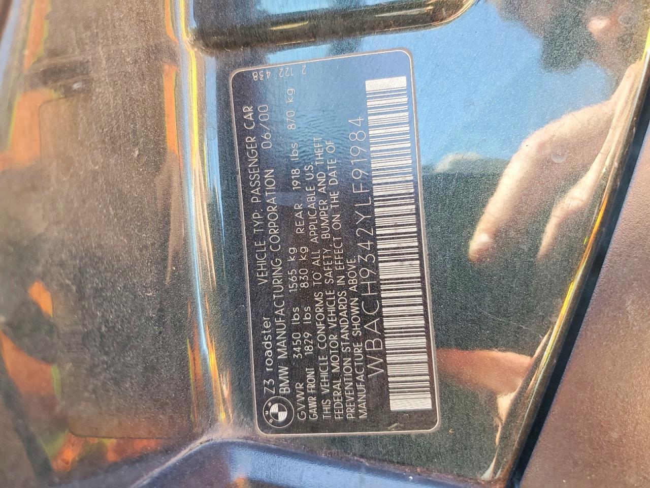 2000 BMW Z3