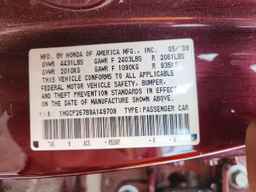 2009 HONDA ACCORD