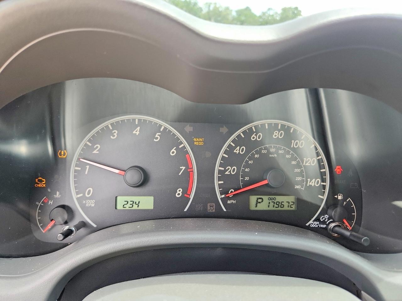 2009 TOYOTA COROLLA