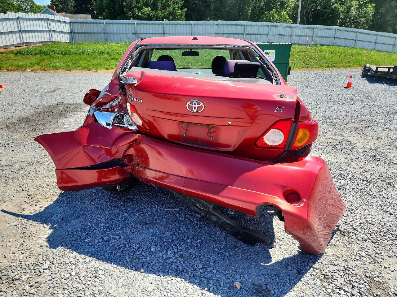 2009 TOYOTA COROLLA
