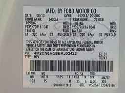 2011 MERCURY Mariner