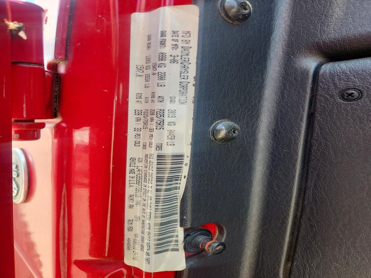 2006 JEEP WRANGLER