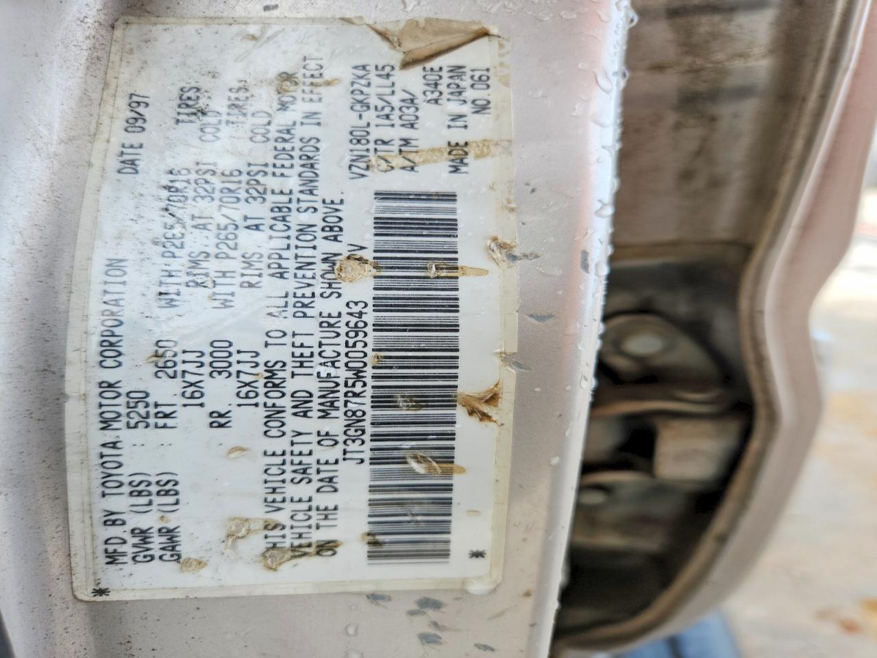 1998 TOYOTA 4Runner