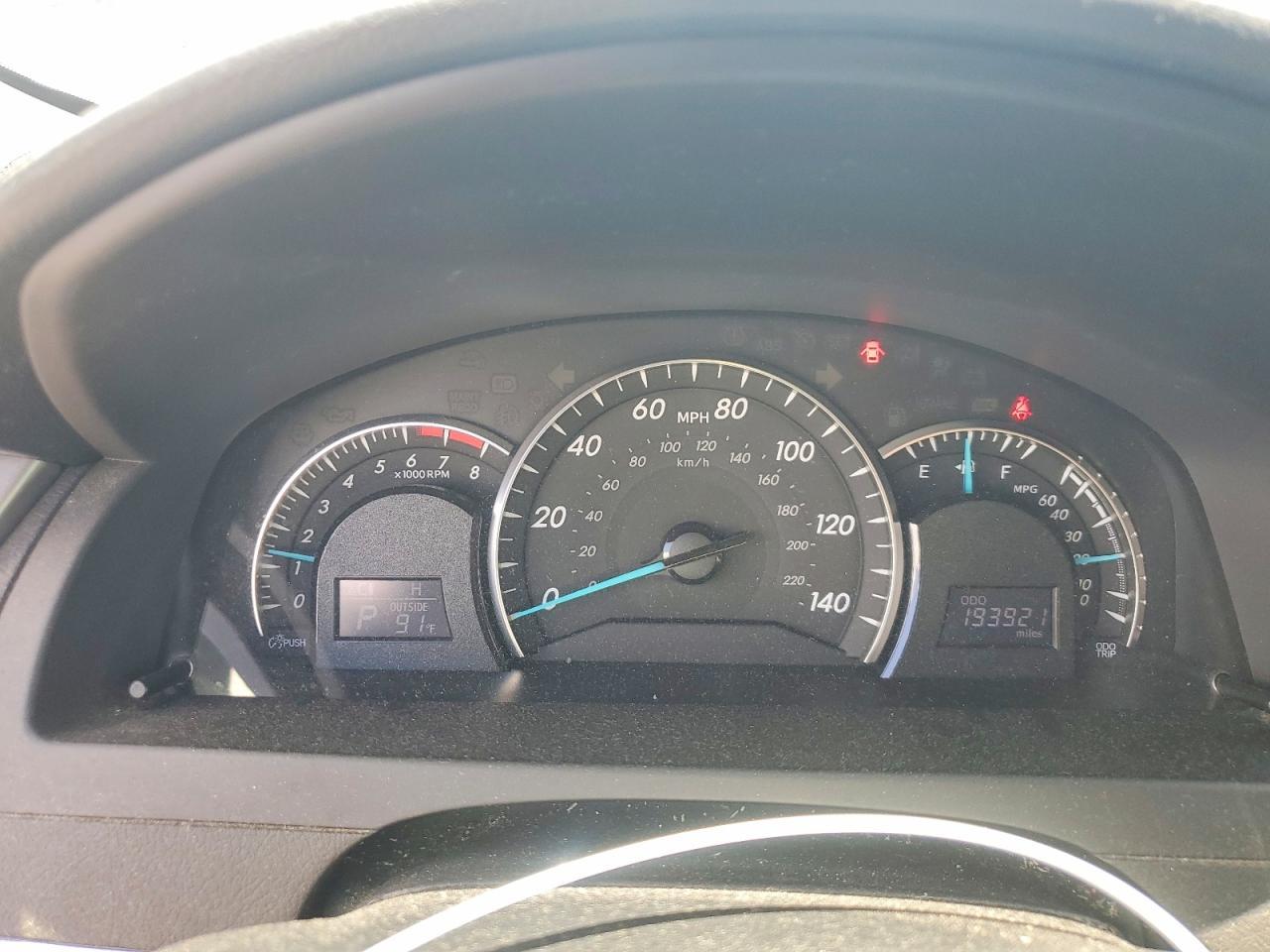 2012 TOYOTA CAMRY