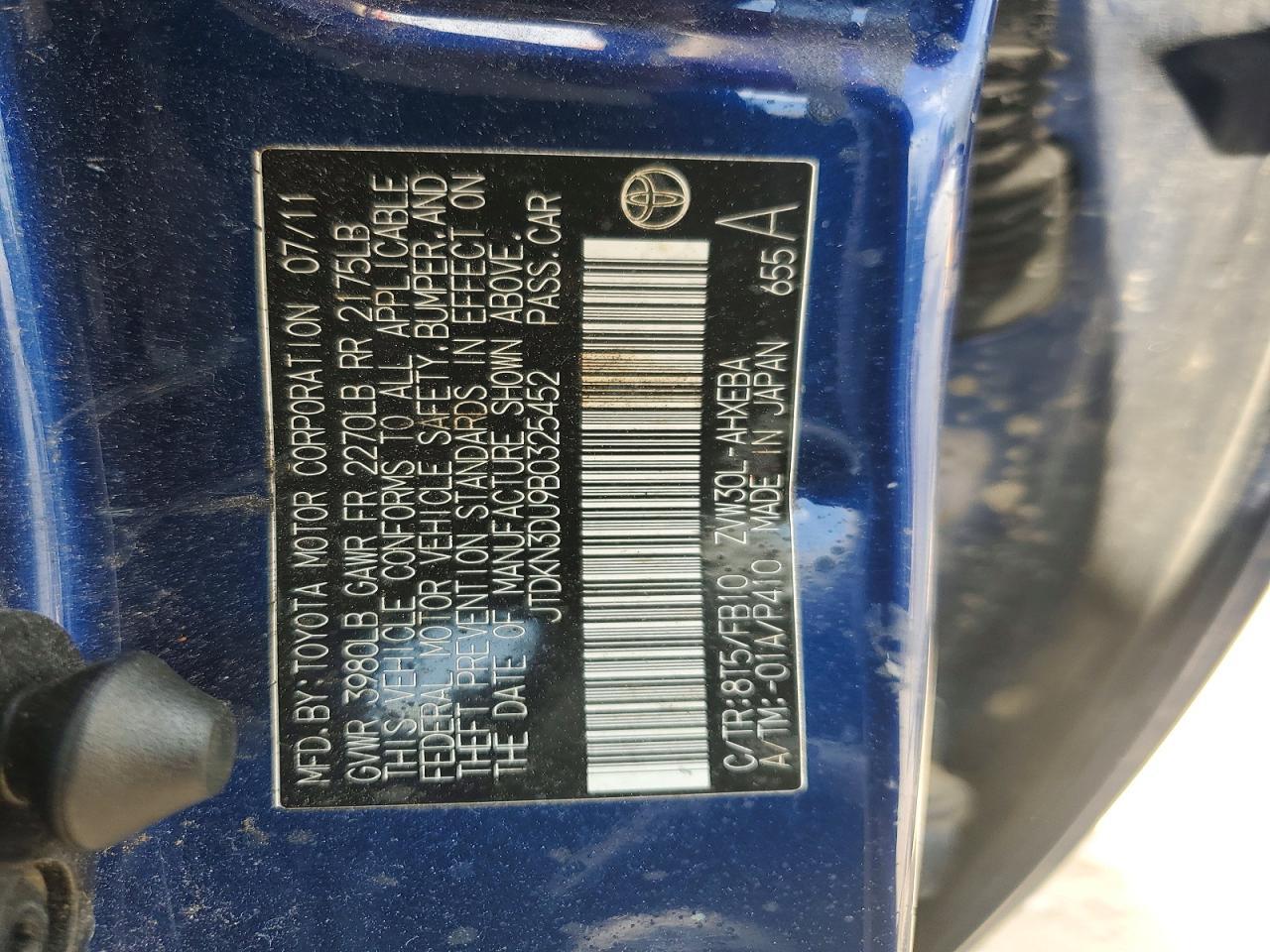 2011 TOYOTA PRIUS