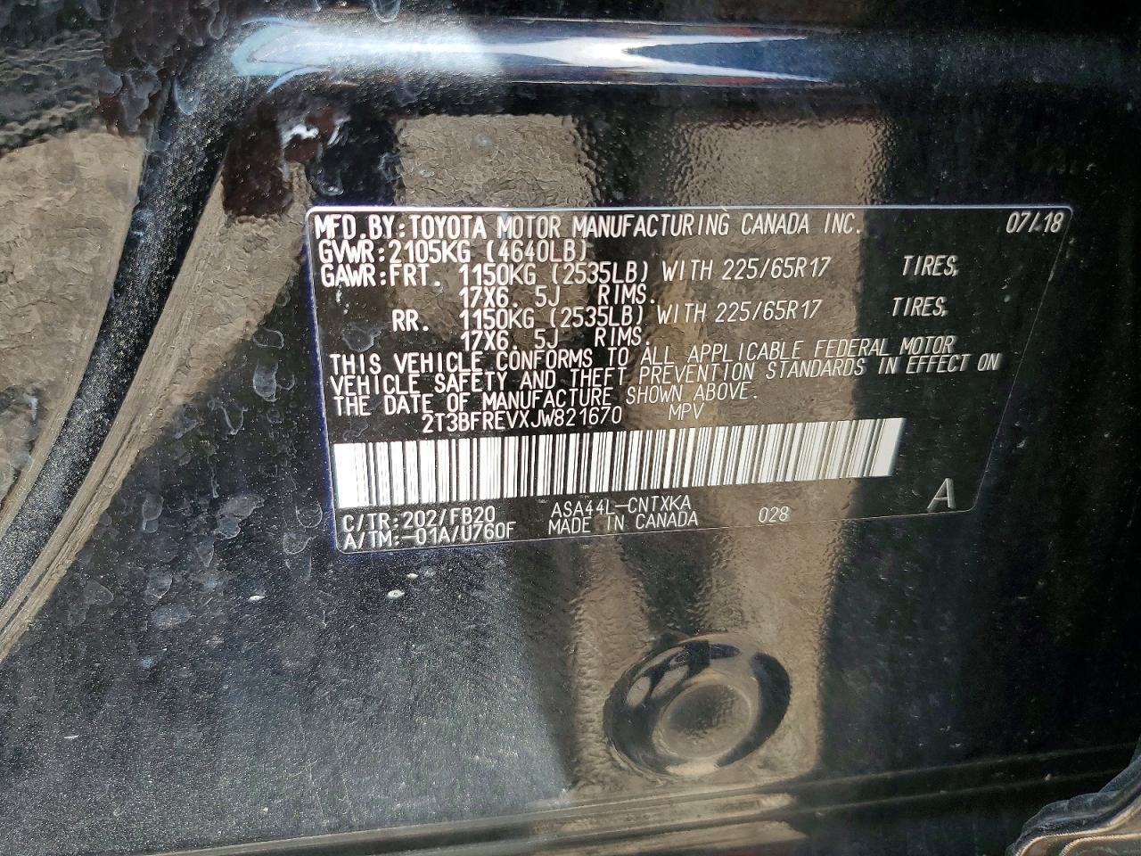 2018 TOYOTA RAV4