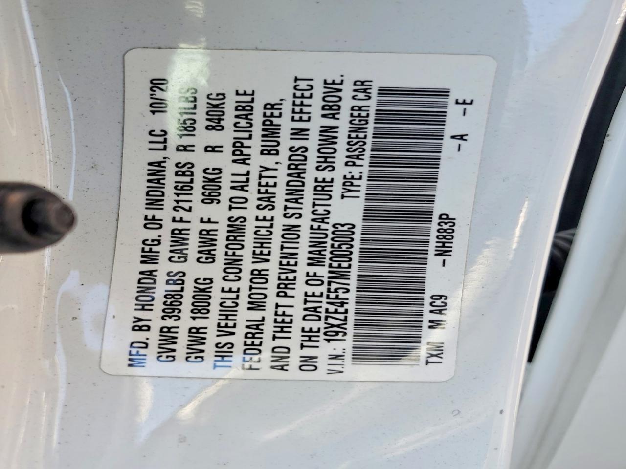 2021 HONDA Insight
