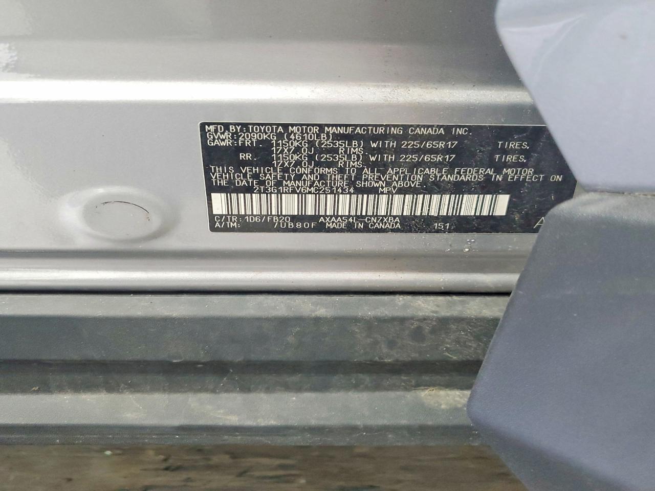 2021 TOYOTA RAV4