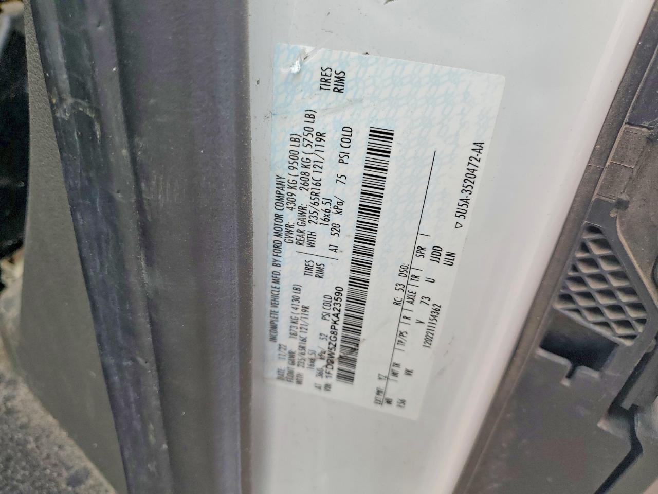 2023 FORD Transit