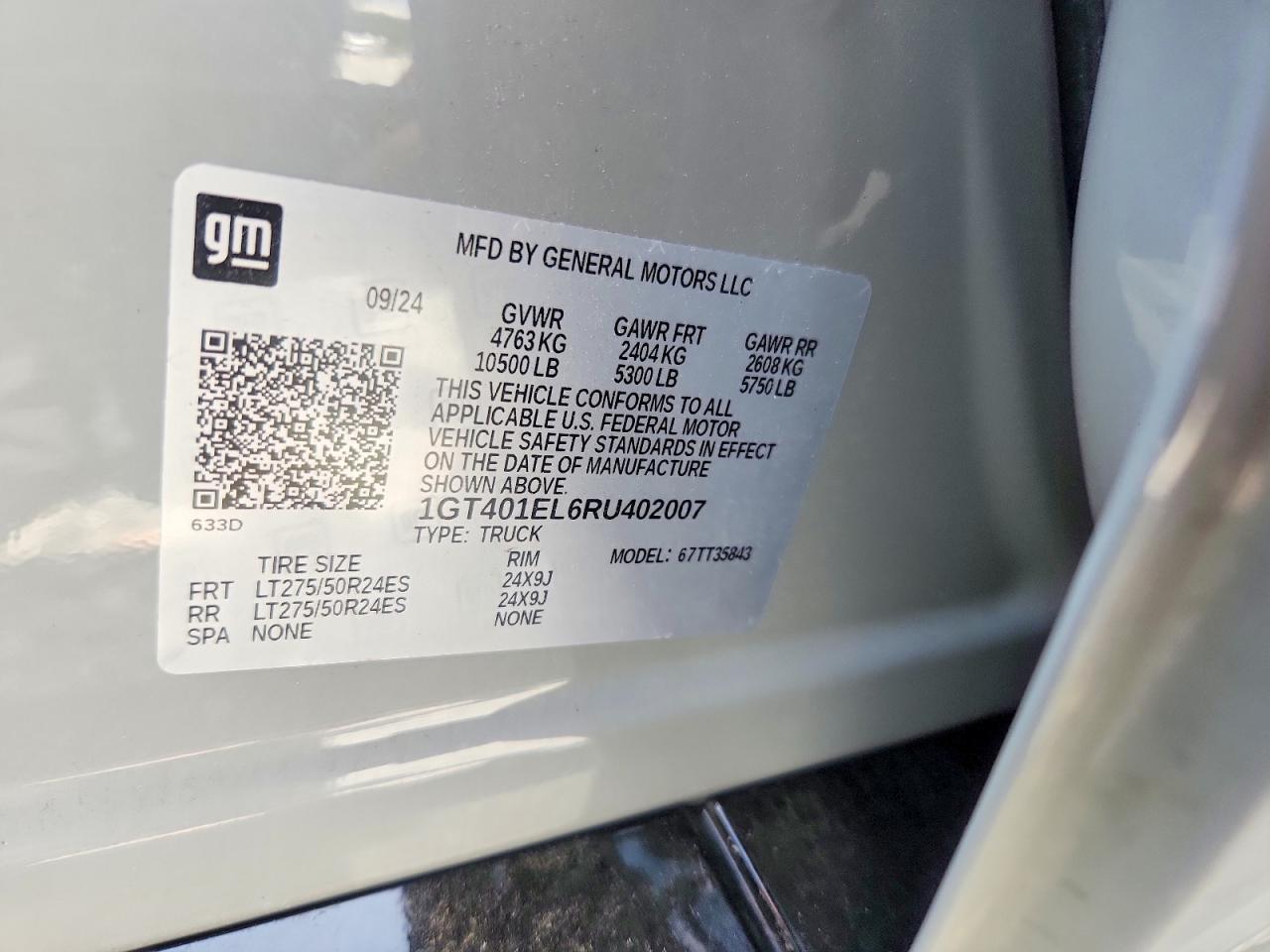 2024 GMC Siera