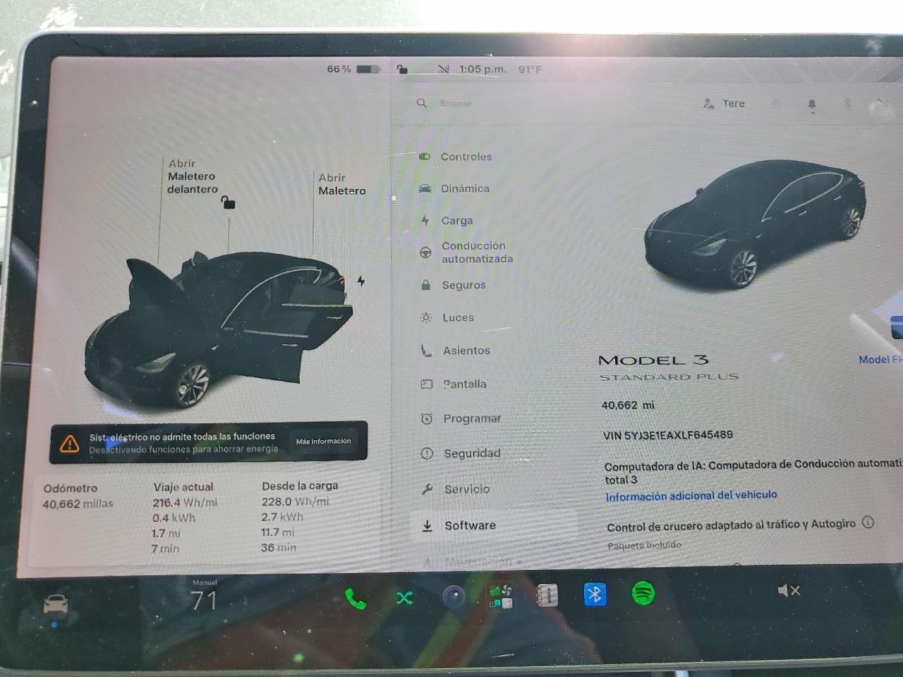 2020 TESLA MODEL 3