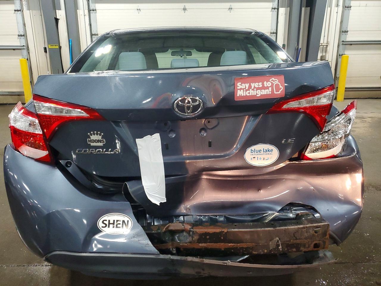 2016 TOYOTA COROLLA