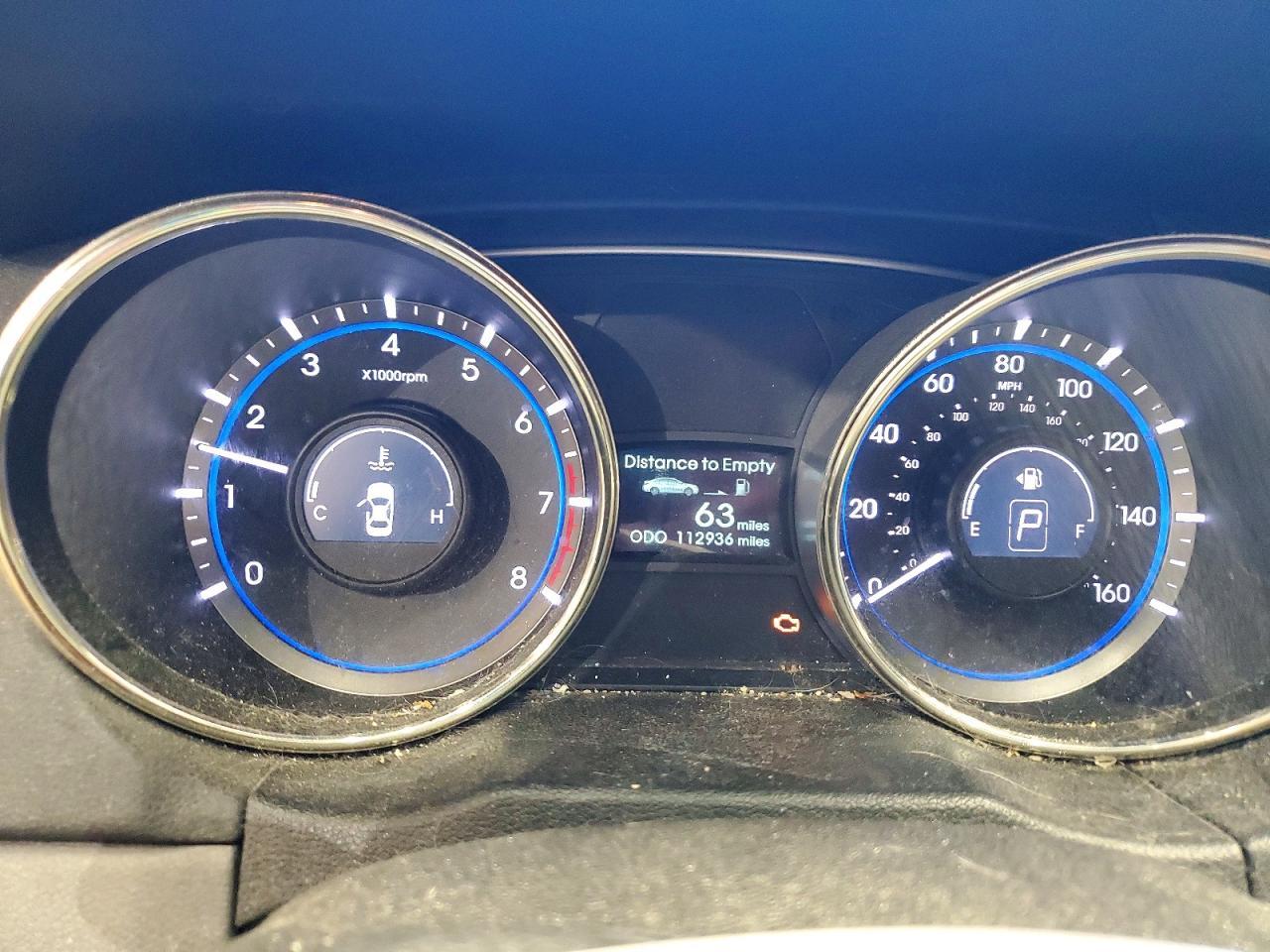 2012 HYUNDAI SONATA