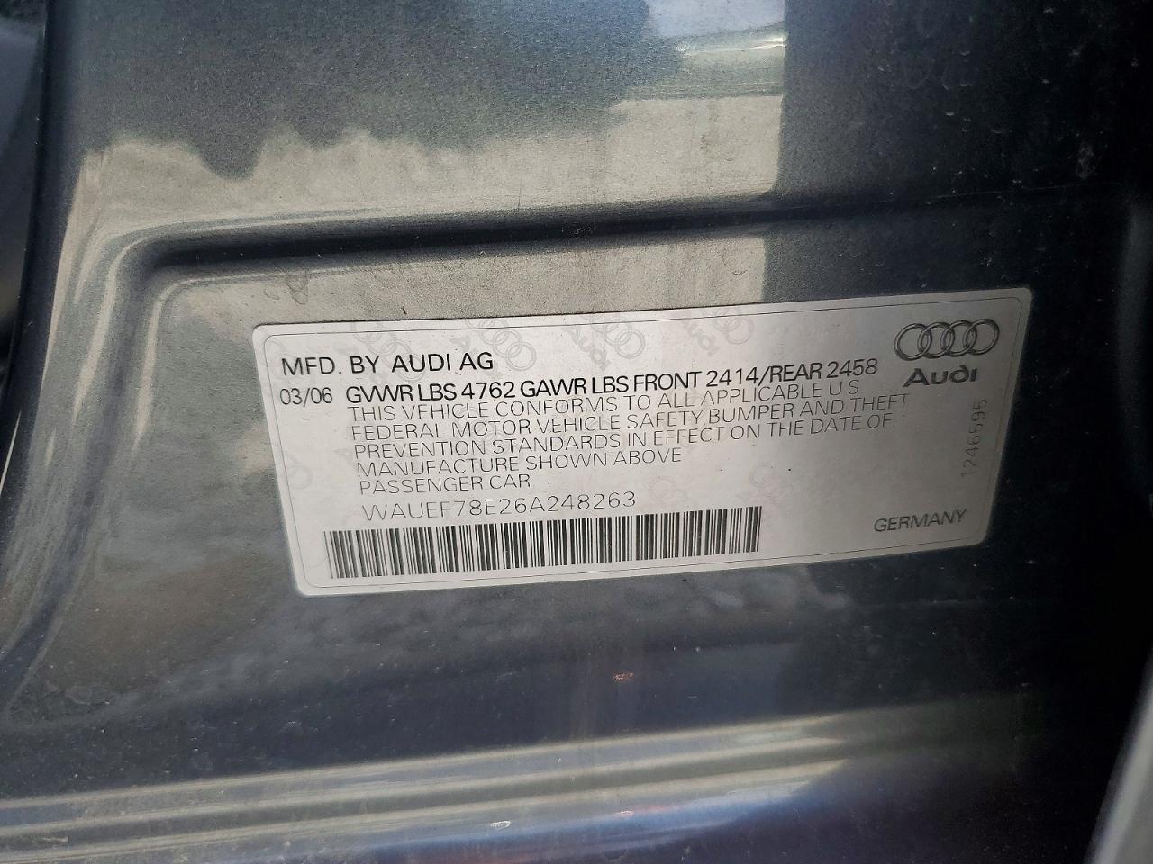 2006 AUDI A4