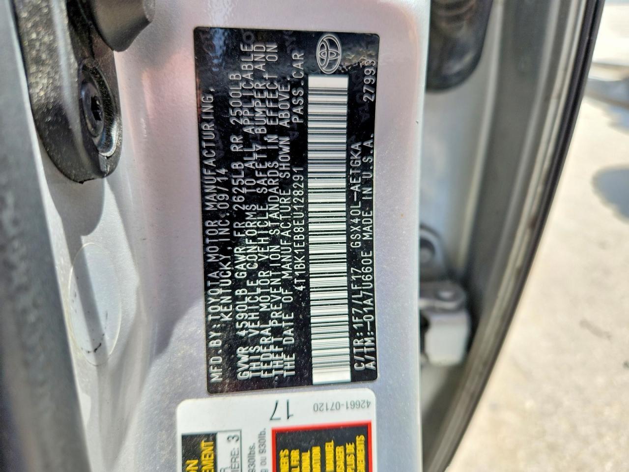 2014 TOYOTA Avalon